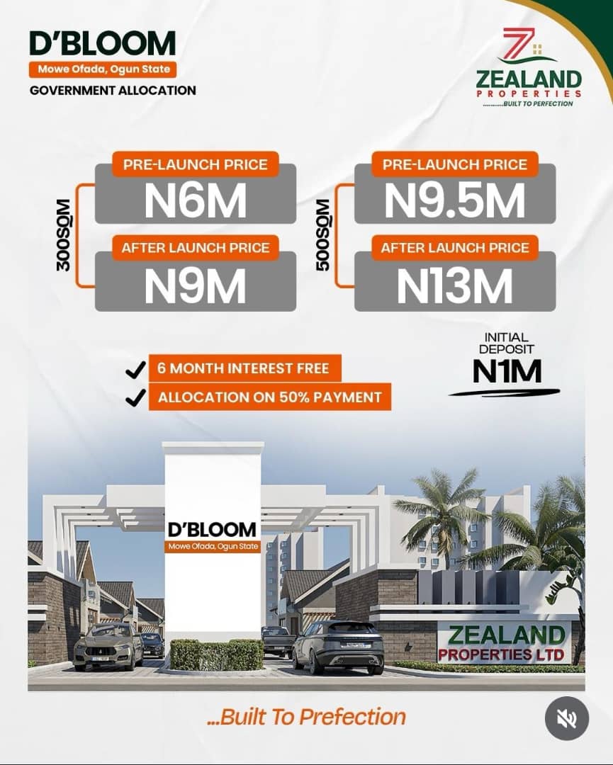 The bloom estate, mowe-ofada